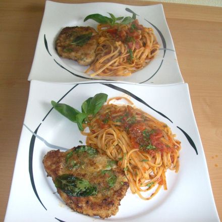 Schnitzel vom Schwein alla Milanese