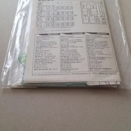 Schnittmuster aufbewahren