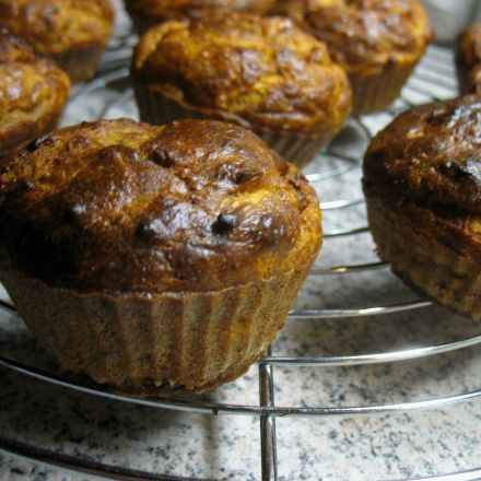 Süßkartoffel-Bananen-Muffins