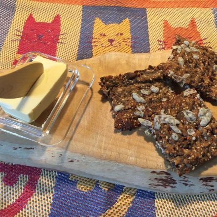 Knäckebrot mit mediterranem Touch