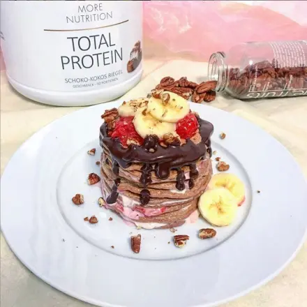 Schoko-Kokos-Pancakes