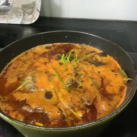 Ochsenbäckchen in Rotweinsoße