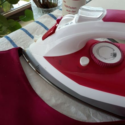 Stehkragen am Pulli befestigen ohne Nähen