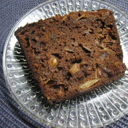 Kakao-Apfel-Mandel-Kuchen