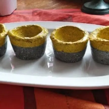 Eierbecher aus Zement herstellen