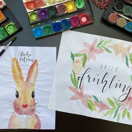 DIY mit Dingen, die jeder zu Hause hat: Wasserfarben