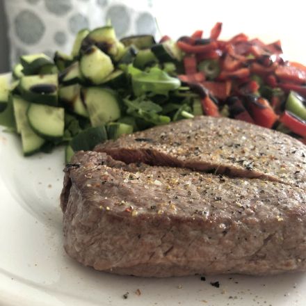 Steak perfekt braten