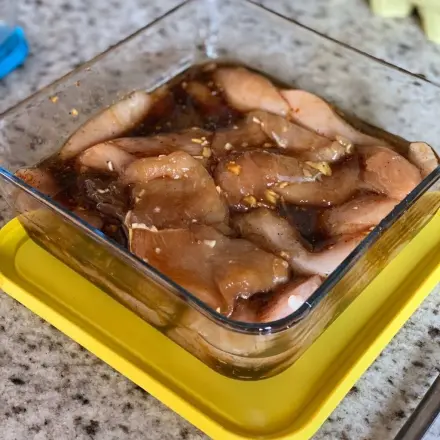 Hähnchen-Marinade mit Soja