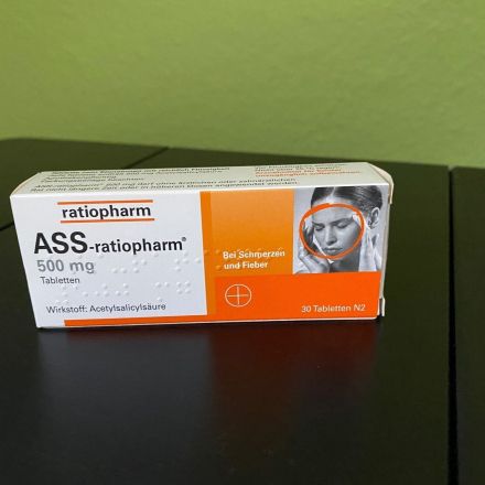 Blutflecken entfernen mit ASS (Acetylsalicylsäure)
