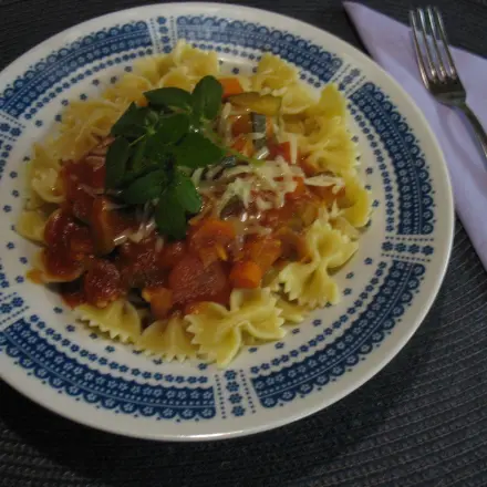 Schnelle Gemüse-Bolognese