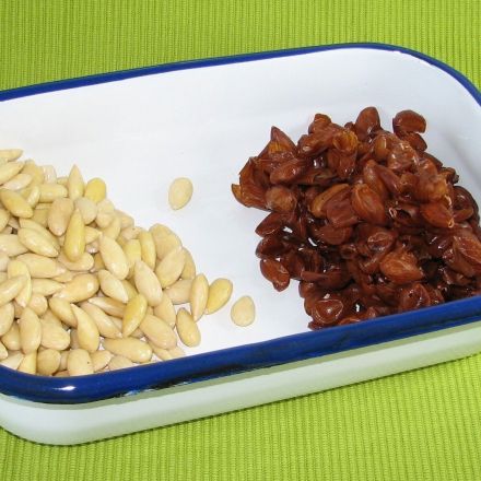 Mandeln blanchieren - mit und ohne anschließendem Rösten