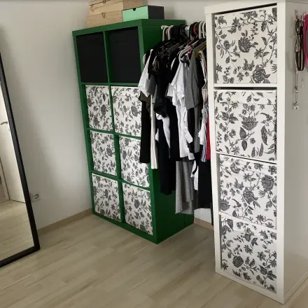 Kallax Regale als Kleiderschrank verwenden und Ordnung schaffen