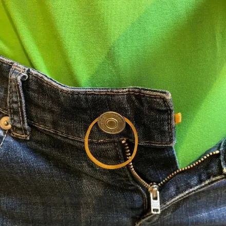 Defekten Reißverschluss provisorisch reparieren