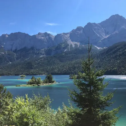 Eibsee und Zugspitze #ReiseMontag