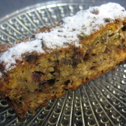 Zucchini-Nuss-Kuchen - vegan