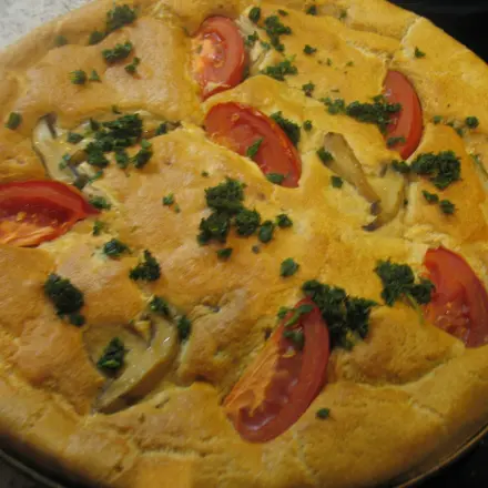 Pikante Eier-Dinkel-Pfanne