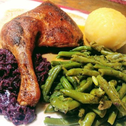 Ente nach Niedriggarmethode