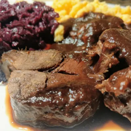 Rehkeule in Holundersoße + Extratipp