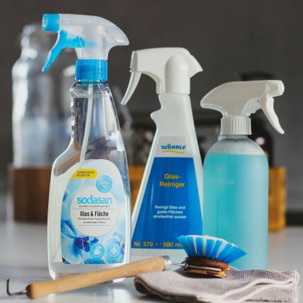 Umweltfreundliche Putzmittel: Everdrop, Wöhrle, sodasan im Test
