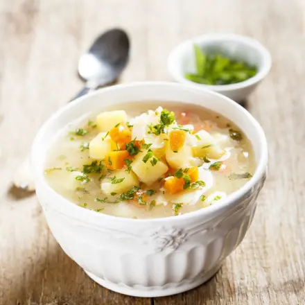 Schnelle Möhren-Senf-Suppe