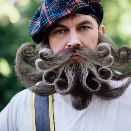 Warum hat Oma einen Bart?