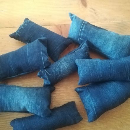 Katzenspielzeug-DIY: Baldriansäckchen selber machen