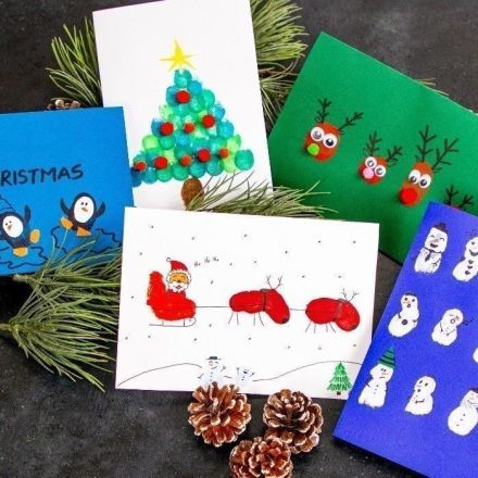 Weihnachtskarten selber basteln - 3 ausgefallene Ideen