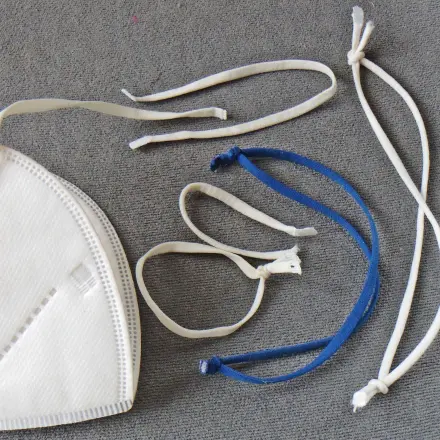 Gummibänder von FFP2-Masken wieder verwenden