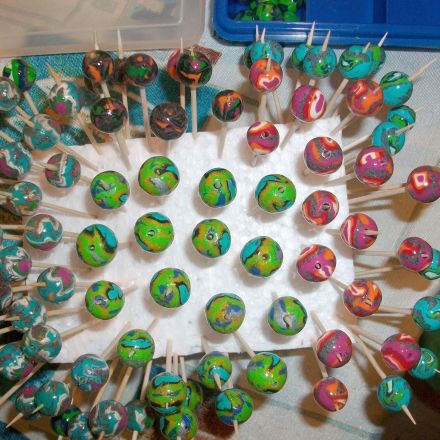 DIY FIMO-Kugeln selber herstellen für Schmuck