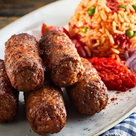 Cevapcici aus Rinderhack