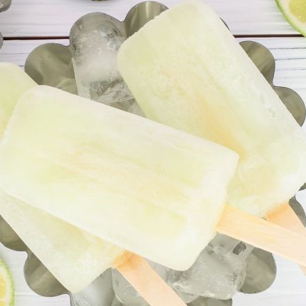 Aloe-Eis am Stiel gegen Sonnenbrand