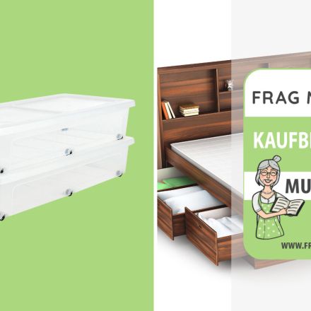 Unterbettbox Test & Vergleich: 6 günstige Empfehlungen