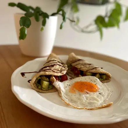 Haferflocken-Wraps - "Tortillas" aus nur 2 Zutaten