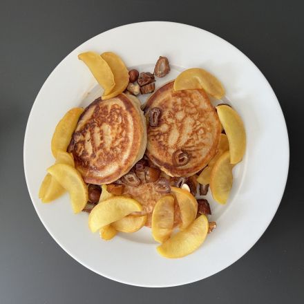 Oladi Pfannkuchen mit Kefir