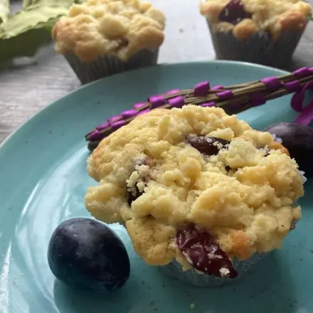 Zwetschgen-Muffins