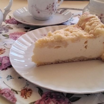 Quarkkuchen mit Streusel