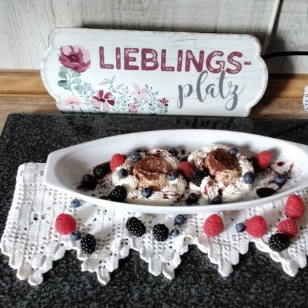 Weihnachtsdessert: Winter-Parfait