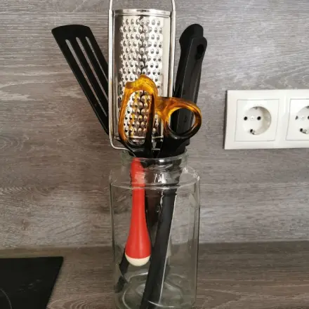 Weiternutzung von leeren Behältnissen von Löskaffee