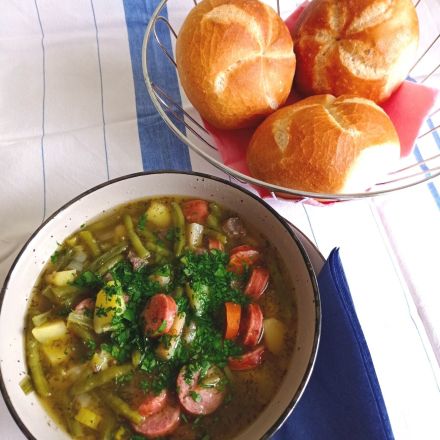 Bohneneintopf mit Rind