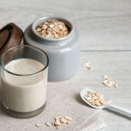 Haferflocken mit Milch gegen Sodbrennen