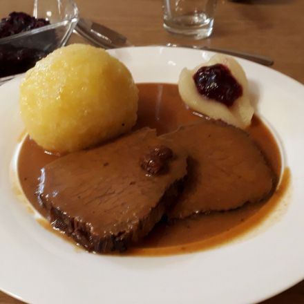Fränkischer Sauerbraten mit Kloß und weltbester Soße - wie bei Mama