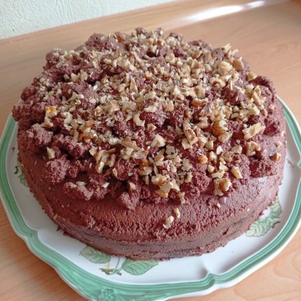 Walnuss-Schoko-Torte