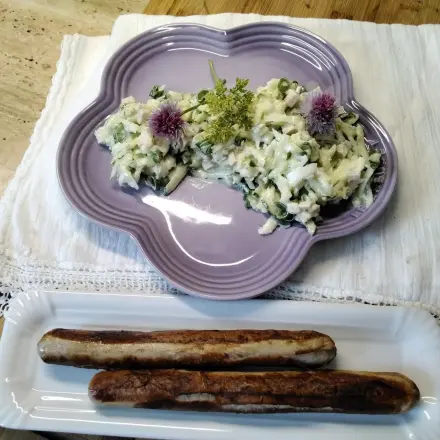 Mairübchensalat mit Gurke