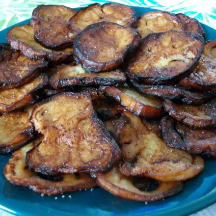 Frittierte Auberginenscheiben - Schneller Snack für Genießer