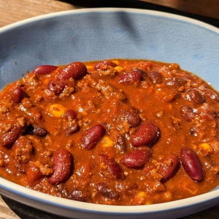 Chili con Carne mit Schokolade