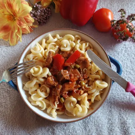 Bier-Gulasch - deftig und delikat