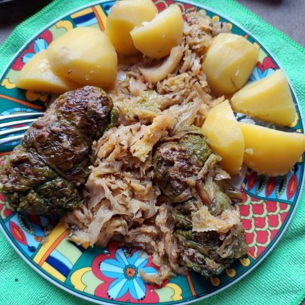Grünkohl-Rouladen von Oma Edith