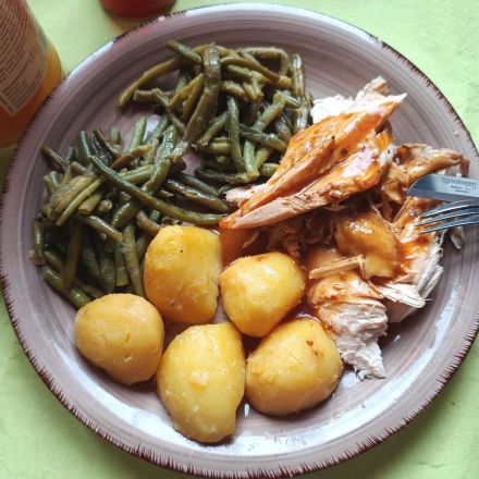 Chili-Hähnchen - scharf und saftig