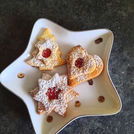 Hildatörtchen, lecker und knusprig, nach Mamas Rezept.