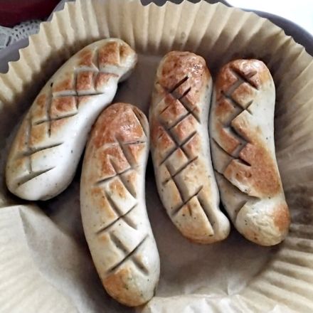 Weißwurst aus der Heißluftfritteuse